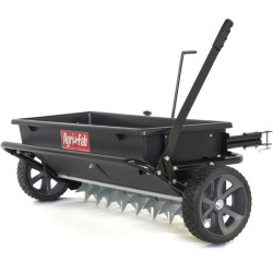 Lašelinis barstytuvas/smaiginis aeratorius, 42 colių, polietilenas, 100 svarų, vilkimo įranga, 450543