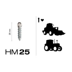 MaxiGrip® 25 mm kietmetalio 200 vnt. 1268950025