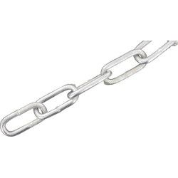 Grandinė Ø5 mm x 35 mm, ilgis: 10 m, cinkuota AZ101049