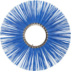Rotacinis šepetys, polietileninis, 500x5", 128, mėlynas, Ø 2,2 mm, 1715155500