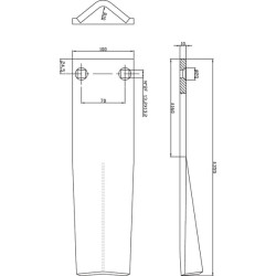 Išlyginimo juostelė „Simba P05749N“