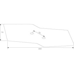 Norago kaltelis MARATHON® dešinysis Kuhn 622128