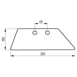 Priešplūgio noragėlio noragėlis, kairysis 631105 5083631105