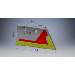 Šlifavimo smaigalys RH SDG181LCN