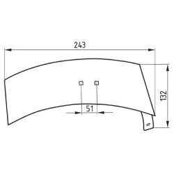 Deflektorius B-200 5020301053847