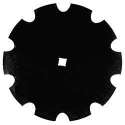 Noragėlių diskas Ø660mm, įpjovomis Kuhn 117109