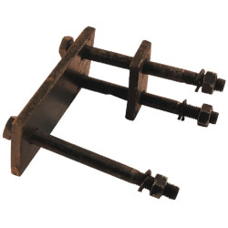 Dantų spaustukas rėmui 100x100mm CP1329