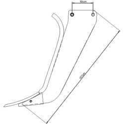 Pirštas K80 be smailių Evers 990588