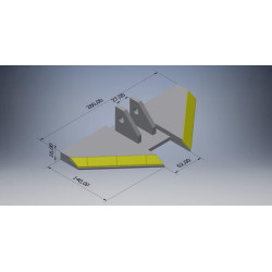 Cultivator wing 107803700CN
