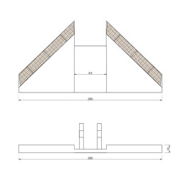 Cultivator wing 107803700CN