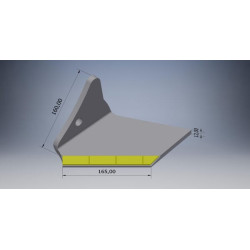 Sparninis noragas RH karbidas 9762500240CN