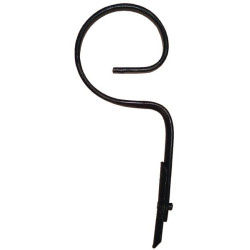 Spyruoklinis dantis 32x12x520 mm su CP51 viršūne