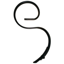 Spyruoklinis dantis 45x12x710 mm su noragėliais, tinkantis Herkules, Evers ir Dales CP70