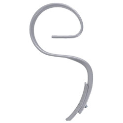 Spyruoklinis dantis 45x12x560mm su noragėliais, tinka Kongskilde 101000947