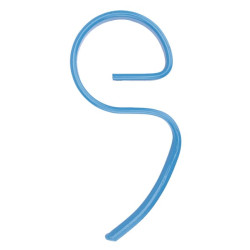 Spyruoklinis dantis 27x10x376 mm be noragėlių, tinka Lemken 3535002