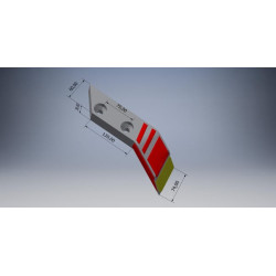 Kalafiorinis kietmetalio kairysis noragėlis 73000HF0162CN