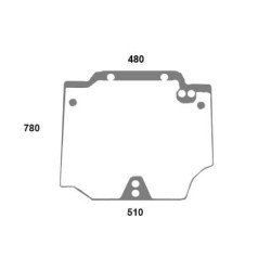 Case - IH JX1075N Maxxima 44911821N Galinis langas