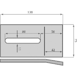 Grandiklis 140x75 AB070001