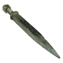 Akėčių virbas M20 20 mm kvadratinis EZ252300