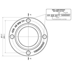 Disko stebulė S4200Z00001