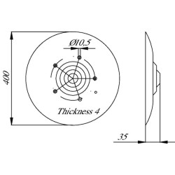 Corterdisc 400x4 Amazone 961301