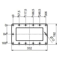 Rotacinis kumštelinis siurblys FX116-240S + rėmas APK0000109
