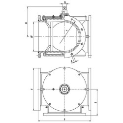 Trijų padėčių vožtuvas 10" 10000002