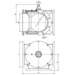 Trijų padėčių vožtuvas 10" 10000002
