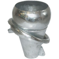 6 colių vyriškas sriegis su plieniniu kūgiu 6126800Z