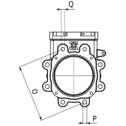Hidraulinis 4 colių uždaromasis vožtuvas LOCKER BiDi B.P. LVB100H