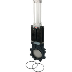 8" pneumatinis sklendės tipo LOCKER BiDi B.P. LVB200P