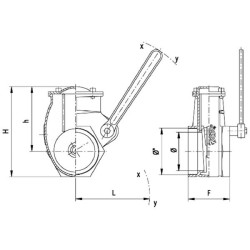 Greito prijungimo vožtuvas 2" 2000070