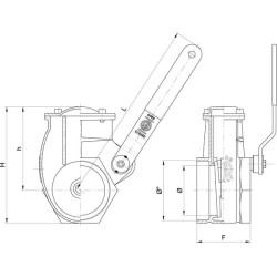 Greito prijungimo vožtuvas 3" 3000070