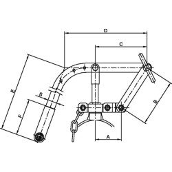 Vožtuvo valdymo rankenėlė 4"+5"+6" 6990000