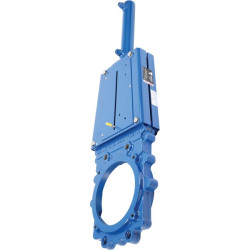 Metalinis vožtuvas + hidraulinis cilindras DN150 VGRDEH150