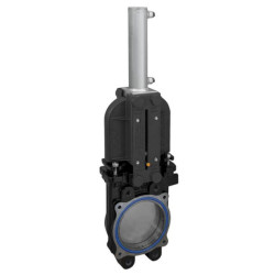 Peilinis sklendės vožtuvas 4" GLADIO hidraulinis RIV124100