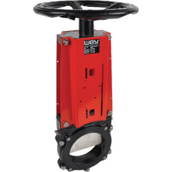 Peilis vlv sq.flg handwhl DN 6" DN150VGA