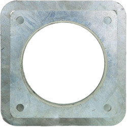 Kvadratinis reduktorius 8"-6" (plokšti flanšai) 8300630F