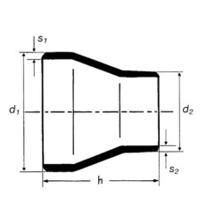 Privirinamas reduktorius 159x133mm 0060500