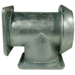 T formos 6"-6" išorinis sriegis. 6380000Z