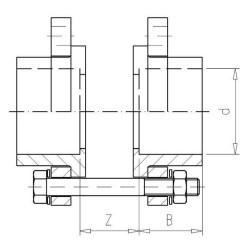 Dangčio rinkinys 200x200 / DN200 KIT200