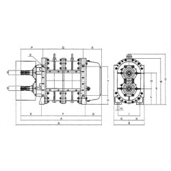 BR siurblys 172 m³/h B.P. BR160D