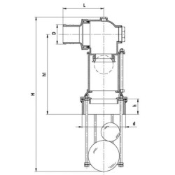 Perpildymo vožtuvas ø 75 0075023