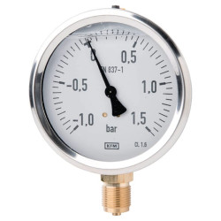 Slėgio manometras 100 mm Glyc. MA100115VAC