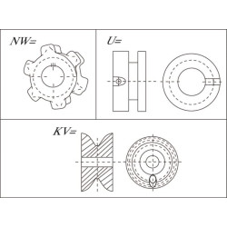 Įtempiklis ritinėliui 30 mm CR753041