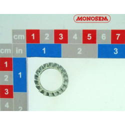 Dantyta fiksavimo poveržlė M16x26x1.2mm, nerūdijantis plienas 10629016
