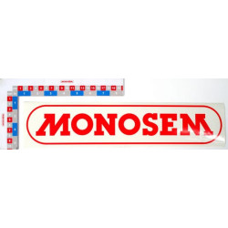Lipdukas: „monosem“ (raudonas) trąšų bunkeris (mažas modelis) 10226003
