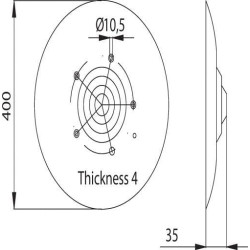 Corterdisc 400x4 Amazone 961301