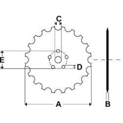 Diskas Accord AC353950