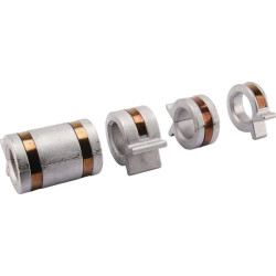 Smūgio ribojimo spaustukų rinkinys 45-50 mm (4 vnt.) RS4550
